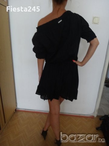 Черна рокля Michael Kors, снимка 12 - Рокли - 18973346