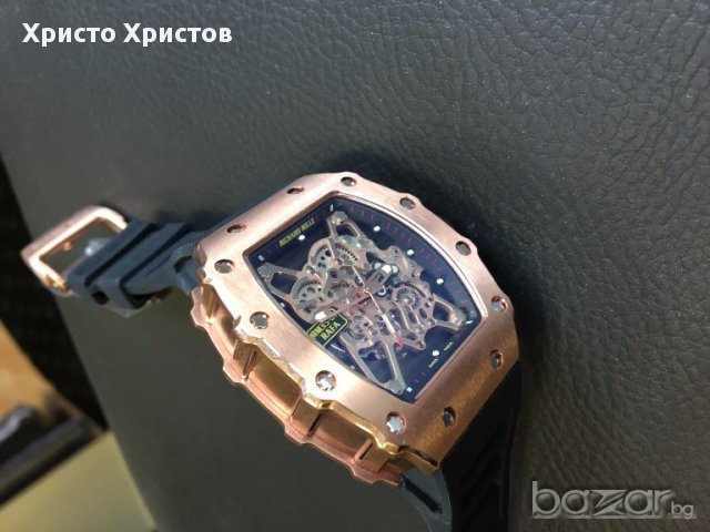 Часовник RICHARD MILLE RM 35-01 RAFAEL NADAL GOLD КЛАС ААА+