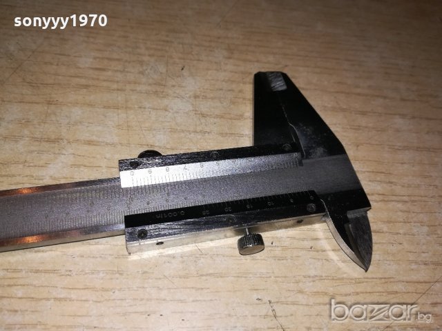 шублер-24см-метален-внос швеицария, снимка 14 - Измервателни инструменти - 20719972