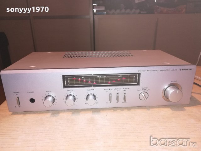sanyo stereo amplifier-made in japan-внос швеицария, снимка 3 - Ресийвъри, усилватели, смесителни пултове - 20743304