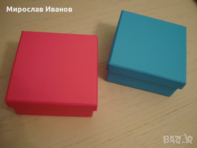^^ Кутийки ^^ в розово и синъо, снимка 2 - Други стоки за дома - 23584395