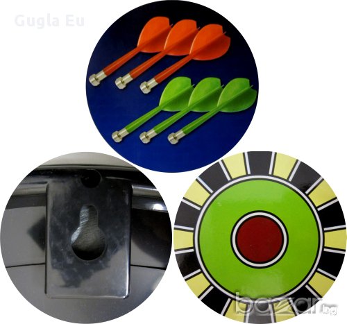 Дартс магнитен, 14.5 инча /36.8 см. с 6 стрели, снимка 3 - Рисуване и оцветяване - 10777861