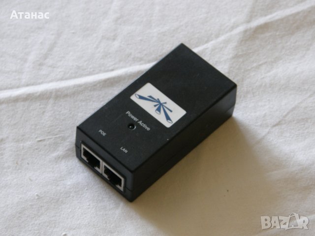 Ubiquiti захранване POE, снимка 2 - Рутери - 26123681
