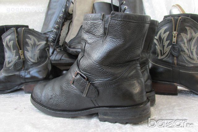 bili bi® original,N- 39, унисекс мото боти,байк боти, 100% естествена кожа,GOGOMOTO.BAZAR.BG®, снимка 12 - Дамски боти - 16891279