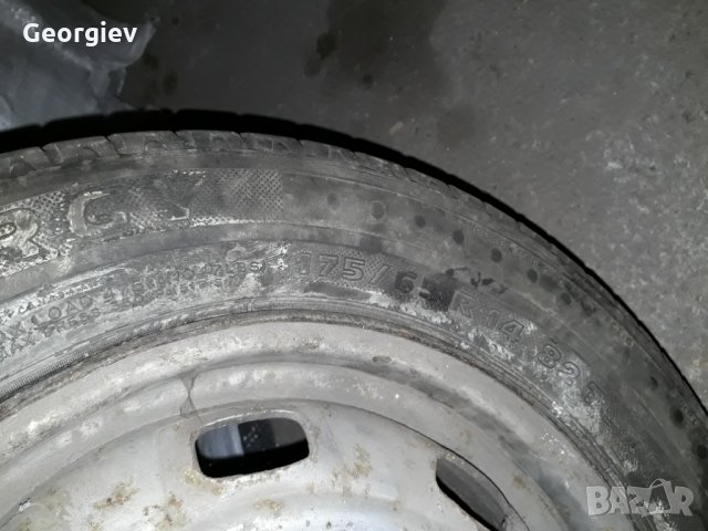 Гума с джанта  R14, снимка 5 - Гуми и джанти - 22815808