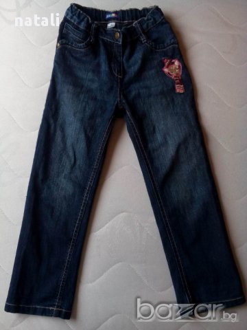 Дънки за момиче Lupilu размер 110 см, снимка 5 - Детски панталони и дънки - 16394605