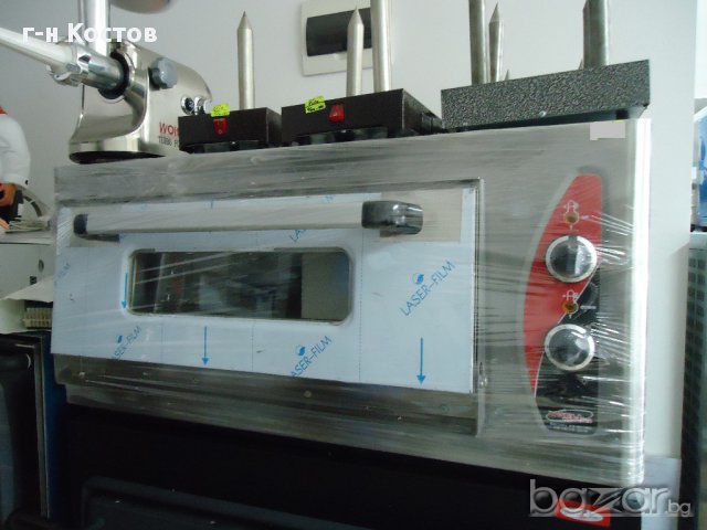 1.За пици Фурна Нови на две нива със шамотни плочи Турция ма 400 C градуса  трифазна 10 KW. Камера р, снимка 1