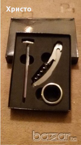 вино комплект аксесоари в луксозна кутия