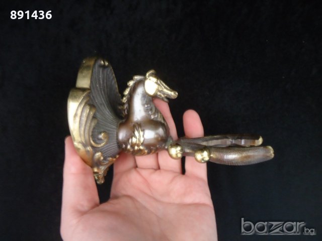 Италиански аплик за осветително тяло кон CHIARINI, снимка 2 - Етажерки - 20752954