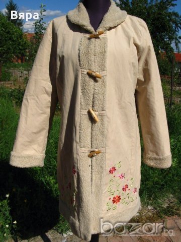 Палто с бродерия цветя!Подходящо за носия и не само!, снимка 7 - Палта, манта - 18761228