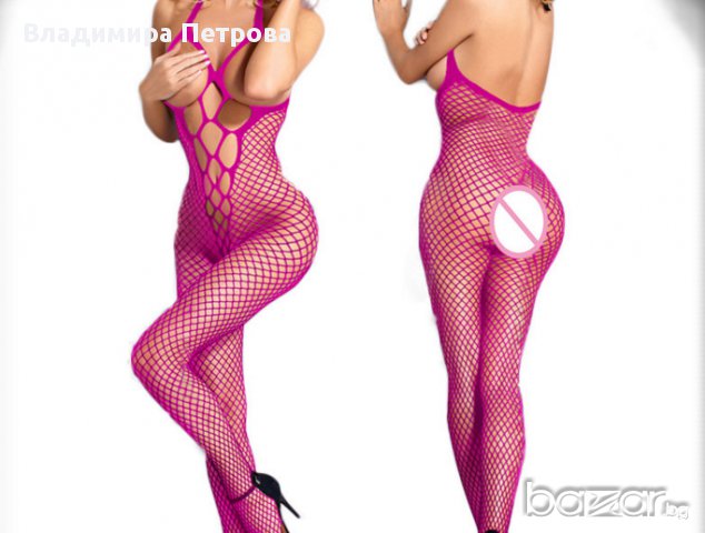 Еротично бельо цяла мрежа с дупка IM16039, снимка 3 - Бельо - 15698018