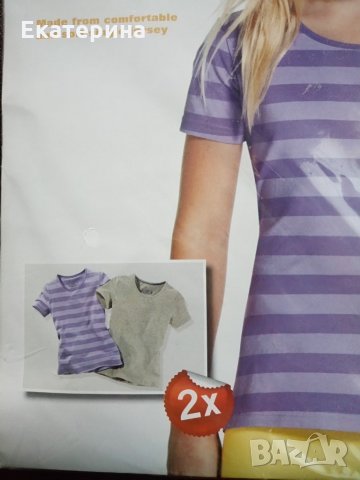 Нови блузки 122-128, снимка 3 - Детски Блузи и туники - 21720877