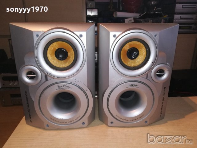 kevlar 3way-with subwoofer-a3500-2x90w/6ohm-внос франция, снимка 8 - Тонколони - 20775417