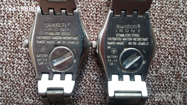 Часовници Swatch-2бр., снимка 6 - Дамски - 22110335