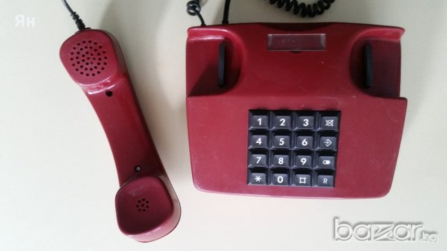 Стар Ретро Телефон Telekom DBP с Бутони, снимка 2 - Антикварни и старинни предмети - 18417021