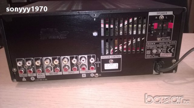 sony ta-ex5 amplifier-made in japan-внос швеицария, снимка 4 - Ресийвъри, усилватели, смесителни пултове - 12815299