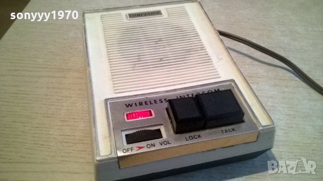 companion-wireless intercom-japan-внос швеицария, снимка 6 - Други - 23760696