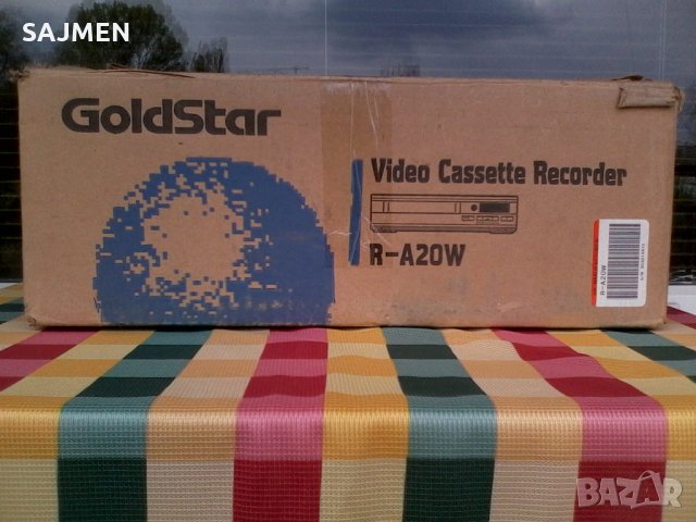 GOLDSTAR R-A20W ВИДЕО  VHS , снимка 12 - Декове - 25078309