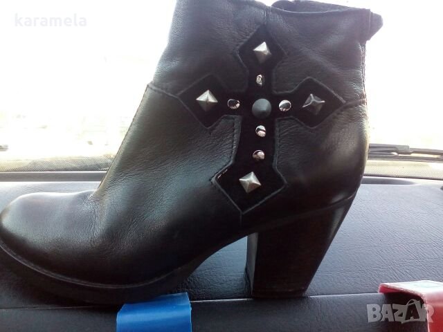 Жестоки боти със кръст 36 номер  , снимка 6 - Дамски боти - 24250543