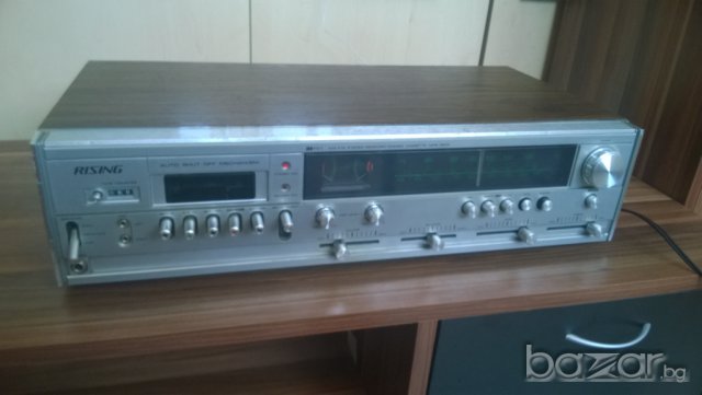 rising str-303-ic fet am/fm stereo receiver/cassette tape deck-54см..., снимка 7 - Ресийвъри, усилватели, смесителни пултове - 7711154