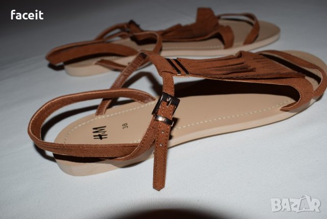 H&M - Страхотни дамски сандали / Чехли /, снимка 8 - Сандали - 21999640