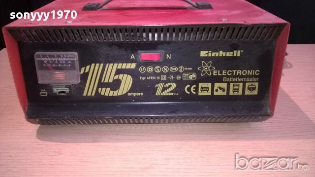 einhel-12voltts/15ampere-зарядно-внос швеицария, снимка 5 - Аксесоари и консумативи - 12584188
