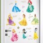 8 принцеси Белл Пепеляшка Ариел Рапунцел Жасмин Снежанка Аврора стикер лепенка за стена детска стая 
