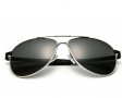 Мъжки Слънчеви Очила VEITHDIA AVIATOR - Silver, снимка 1 - Слънчеви и диоптрични очила - 9594796