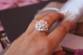 Уникален сребърен пръстен R019, снимка 4