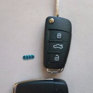 Кутийка за ключ с 3 бутона Audi / Ауди A2, A3, A4, A5, A6, A8, ТТ, Q7, снимка 1 - Аксесоари и консумативи - 17867538