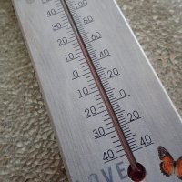 " Рози " - дървен ретро термометър, снимка 4 - Декорация за дома - 22259923
