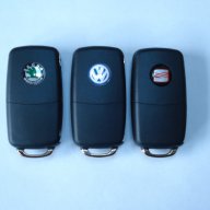 Сгъваеми клчове 1j0 959 753n - 433mhz (98-2001) Vw/seat/skoda, снимка 1 - Аксесоари и консумативи - 7896634