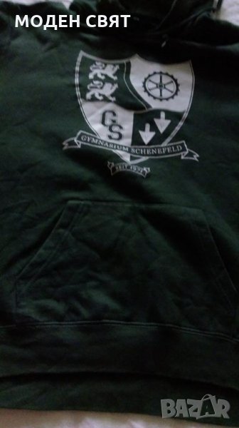 Зелен мъжки суичер, снимка 1