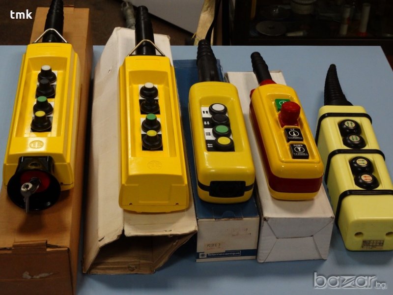 Бутони за телфер Telemecanique, TER, KS-23, снимка 1