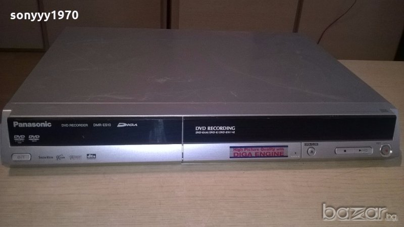 поръчано-panasonic dmr-es10 dvd recorder-за ремонт, снимка 1