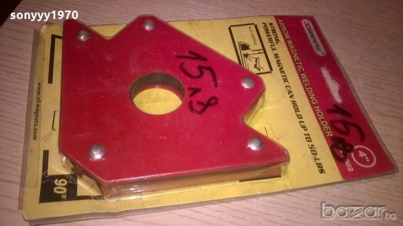 магнитен ъгъл за заваряване-нов, снимка 1