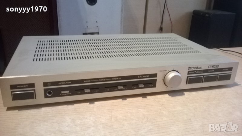 tristar ea5050 stereo amplifier-внос швеицария, снимка 1