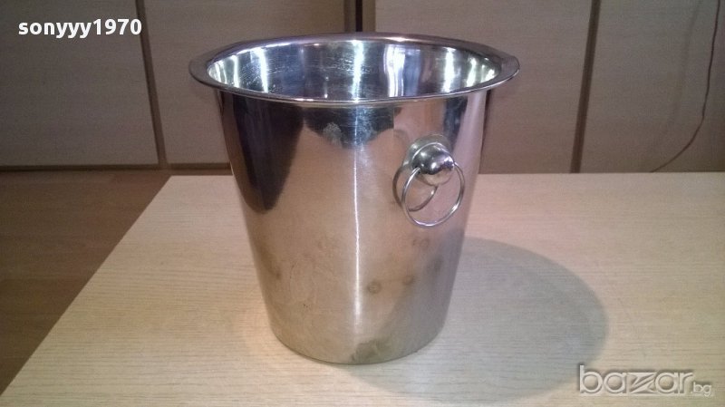 Шампаниера-инокс 22х20см-внос швеицария, снимка 1