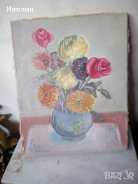 картина-цветя, снимка 1