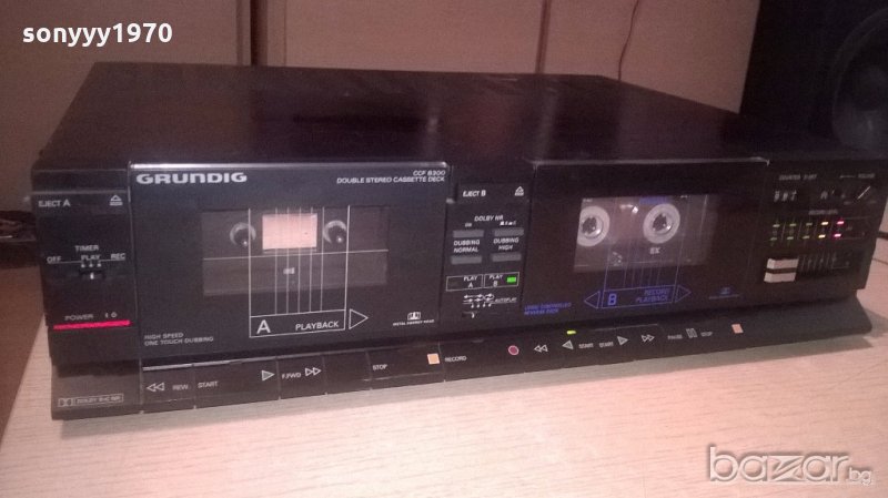 Grundig ccf 8300 deck-внос швеицария, снимка 1