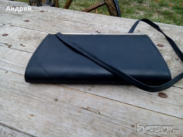 Дамска кожена чанта, снимка 6 - Антикварни и старинни предмети - 19716746