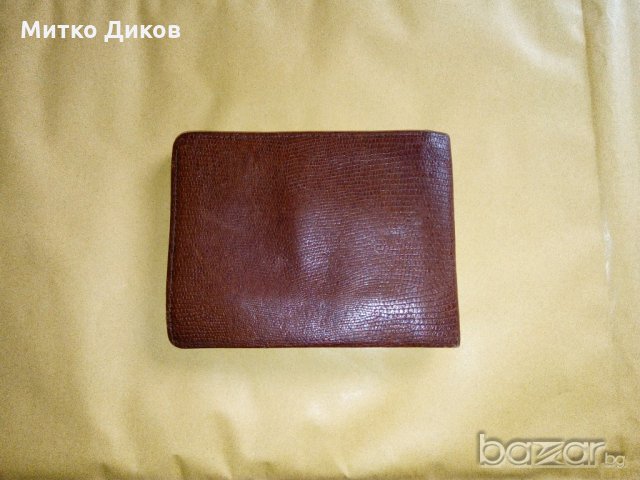Портфейл естествена кожа Джермани, снимка 2 - Портфейли, портмонета - 21132340