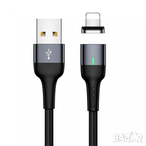 Lightning USB кабел с магнитен накрайник USAMS SJ326 U28 в Аксесоари за  Apple в гр. София - ID26115730 — Bazar.bg
