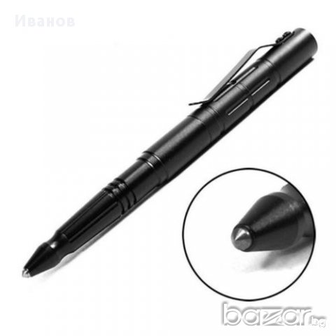 Алуминиева химикалка за тактическа отбрана и самозащита