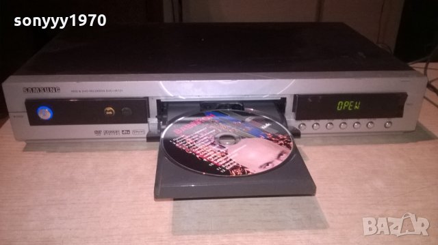 samsung dvd-hr721xeg hdd & dvd recorder-внос швеицария, снимка 5 - Плейъри, домашно кино, прожектори - 23937349