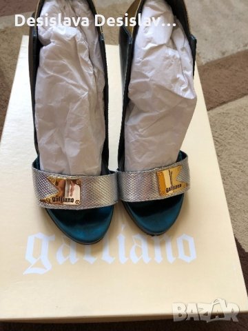 Екстравагантни обувки на Galliano, снимка 1 - Дамски обувки на ток - 21760370