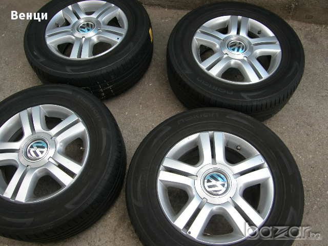 4 бр. джанти с гуми 16-ки за VW TIGUAN, снимка 3 - Гуми и джанти - 17853976