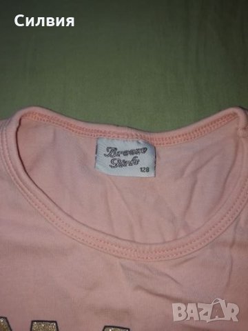 Три блузки,две са размер 116-122 и една 128, снимка 5 - Детски Блузи и туники - 22864266