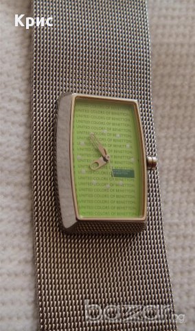 Нов! Ръчен часовник Бенетон UNITED COLORS OF BENЕTTON 7451113035-31400, снимка 4 - Дамски - 12792736