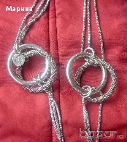 Оригинално сребърно колие Oxette, снимка 5 - Колиета, медальони, синджири - 17039812